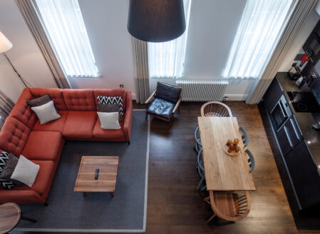 Luxury Three-bedroom Living Area