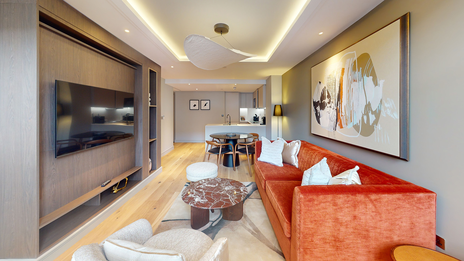 Luxury One-Bedroom Apartment