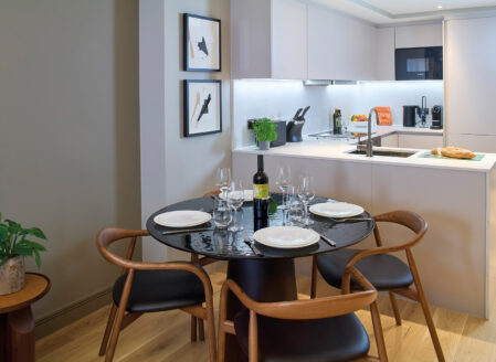 Open Plan Kitchen and Dining Area