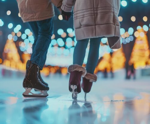 Ice Skating at Somerset House